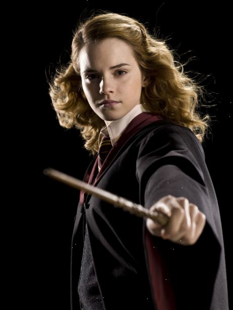 Hur kan man vara som Hermione Granger från Harry Potter. Alltid bära runt några böcker.