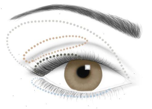 Hur ansöker stor makeup för bruna ögon. Applicera någon typ av ögon primer över hela ögat.