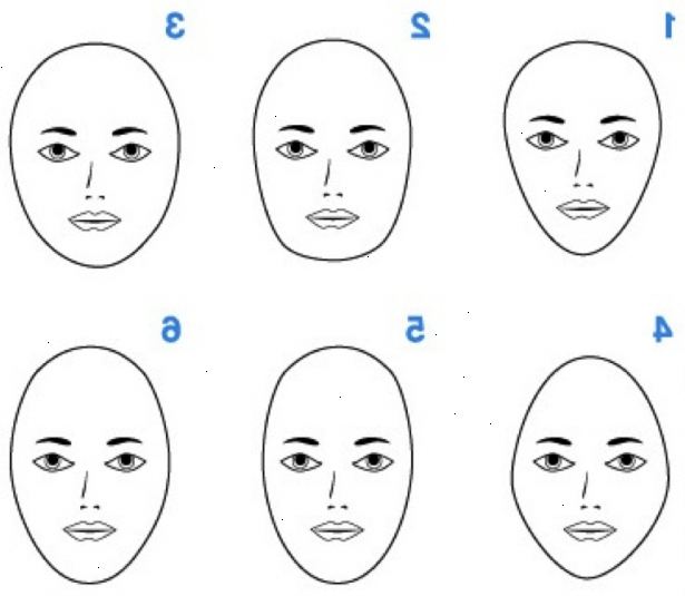 Hur att bestämma din ansiktsform. Välj ett badrum med utmärkt belysning och se till att du kan se din hela ansiktet.