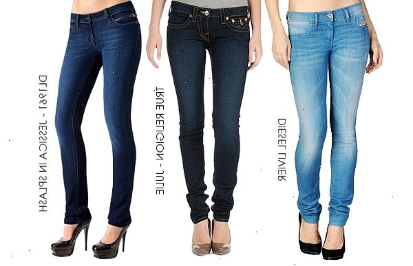 Hur man ser bra ut i jeans (kvinnor). Köp jeans som är din storlek.