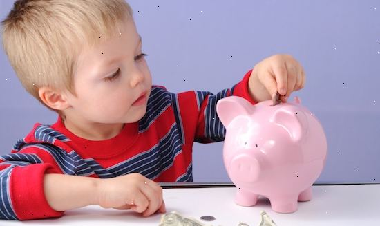 Hur man sparar pengar som barn. Räkna ut exakt vad du vill göra med de pengar du sparar.