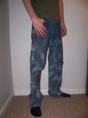Hur att bleka jeans camo. Dessa jeans är coolt!