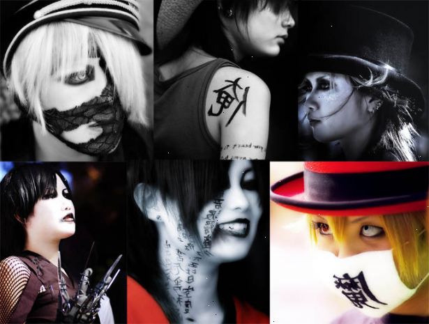 Hur kan man vara en japansk eller visual kei stil gothflicka. Titta på några visual kei tema tidskrifter eller webbplatser för att få inspiration till din egen ta på stilen.