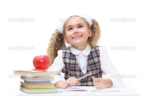 Hur man se ut som en smart tjej på skolan. Föreställ dig själv som "smart tjej".