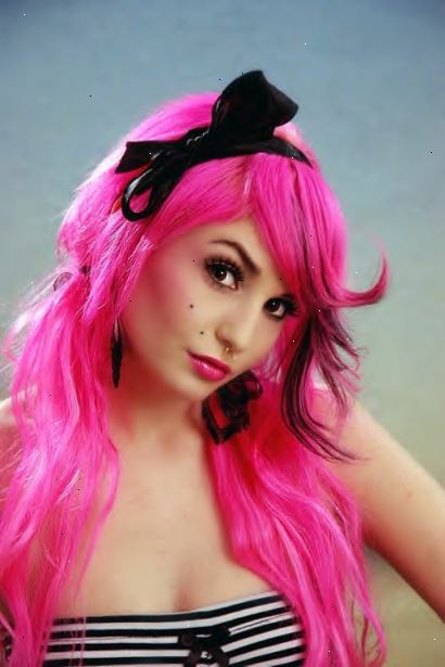 Så att färga håret rosa. Prata med din frisör.